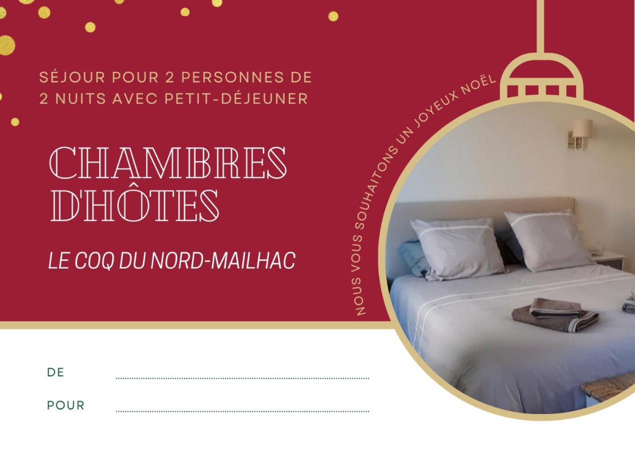 Le Coq Du Nord - Mailhac Gite Et Chambres D'Hotes Екстериор снимка